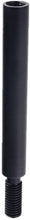 DEWHEL 3.75"(94MM) Type R Style Short Shift knob Lever Extension Extender (12x1.25mm Thread Pitch) Various (Black)
