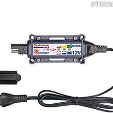 OptiMATE Solar 10W, TM-522-1, 6-step 12V 0.83A sealed solar battery saving charger & maintainer