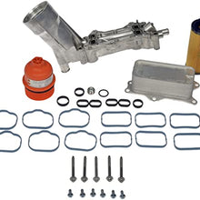 Dorman 926-959 Upgraded Aluminum Engine Oil Filter Housing with Oil Cooler and Filter Compatible with Select Models (OE FIX)