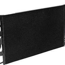 A/C Condenser with Drier - Compatible with 2010-2015 Chevy Equinox 2.4L L4 3.0L V6 with Automatic Transmission