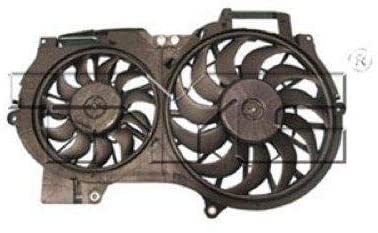 Go-Parts - for 2005 - 2011 Audi A6 Quattro Engine / Radiator Cooling Fan Assembly - Right (Passenger) Side - (3.2L V6) 4F0 959 455 A AU3117105 Replacement 2006 2007 2008 2009 2010