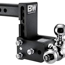 B&W TS10048B Tow and Stow Magnum Receiver Hitch Ball Mount