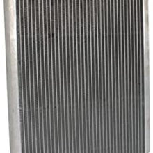 Universal Aluminum Radiator - 26 Inch Tall, Driver Side Outlet