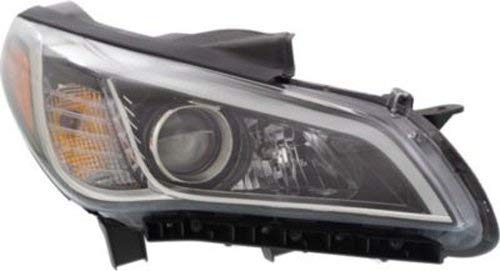 CPP Right Passenger Side Headlight Head Lamp for 2015 Hyundai Sonata