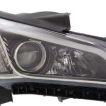CPP Right Passenger Side Headlight Head Lamp for 2015 Hyundai Sonata
