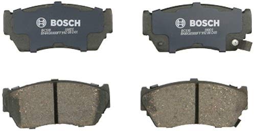 Bosch BC510 QuietCast Premium Ceramic Disc Brake Pad Set For Nissan: 1991-1993 NX, 1991-1994 Sentra; Front