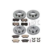 Power Stop KOE5879 Autospecialty Front and Rear Replacement Brake Kit-OE Brake Rotors & Ceramic Brake Pads