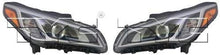 Go-Parts - PAIR/SET - for 2015 - 2016 Hyundai Sonata Front Headlights Headlamps Assemblies Front Housing / Lens / Cover - Left & Right (Driver & Passenger) Side HY2502184 HY2503184 92101-C2100