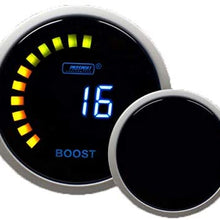 Boost Gauge- Digital Series - Blue 52mm (2 1/16")