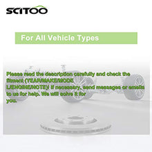 SCITOO Ceramic Brake Pad Front Rear Set fit for 2008-2012 for Chrysler Town & Country, 2008-2012 for Dodge Grand Caravan, 2009-2013 for Dodge Journey, 2012 for Ram C/V, 2009-2012 for VW Routan