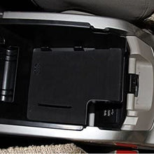 99Parts Black Armrest Center Console Box Tray Container Fit for 2013-2016 Ford Escape Kuga