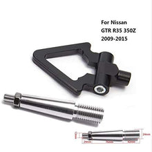 Jdm Aluminum Front/Rear Tow Hook Kit for Honda for Nissan GTR R35 350Z 09-15 TR-RTHLPH014 (green)