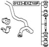 Front Stabilizer Link/Sway Bar Link Febest 0123-EXZ10F Oem 48819-10010