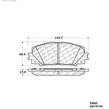 Centric (301.11840) Brake Pad, Ceramic