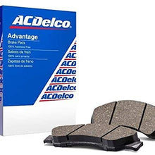 ACDelco 14D1210CHF1 Advantage Ceramic Front Disc Brake Pad