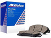 ACDelco 14D1210CHF1 Advantage Ceramic Front Disc Brake Pad