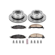 Power Stop KOE5487 Autospecialty Rear Replacement Brake Kit-OE Brake Rotors & Ceramic Brake Pads