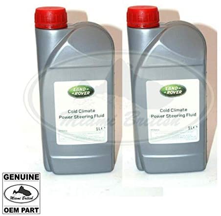 Miami British Power Steering Fluid 1L Set X2 Range Defender LR3 LR4 RR Sport Discovery 2 STC50519 OEM