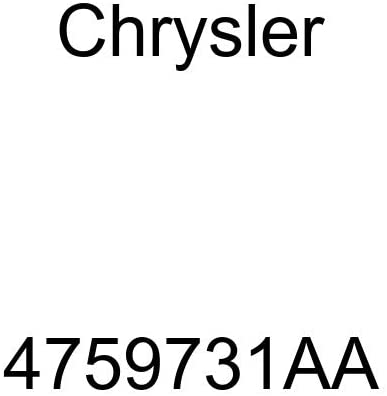 Genuine Chrysler 4759731AA Electrical License Lamp Wiring