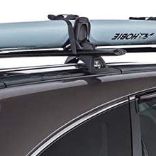 Rhino Rack Nautic 580 Series Kayak/Canoe Carrier, Includes 2 x Tie Down Straps and 2 x Rapid Straps w/Unique Buckle Protector