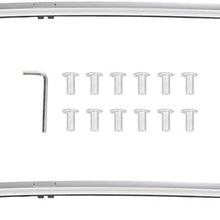 INEEDUP Cross Bars Top Rails Roof Rack Fit For 2017-2019 for Honda CR-V Sport Utility 4-door OE Style Bolt-On Roof Rack Rail Cross Bar Luggage Cargo Carrier,2-Pack