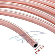 50 ft Copper Nickel Steel 3/16 Inch OD Roll Brake Line Tubing Kit & 16 Pcs Assort Fittings SAE Flare Nuts Leak and Vibration Resistance Easy to Bend Universal for Industrial and Commercial Uses