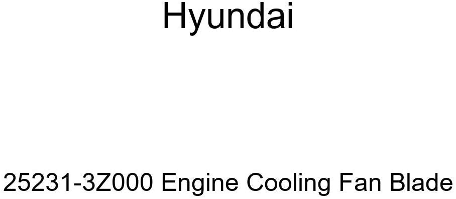 Hyundai 25231-3Z000 Engine Cooling Fan Blade
