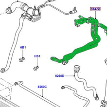LAND ROVER HEATER WATER HOSE RANGE ROVER SPORT 05-09 RANGE ROVER 06-09 4.2 V8 NEW LR006147