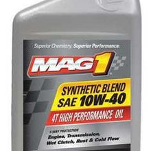 Synthetic Engine Oil, 10W-40, 1 Qt.