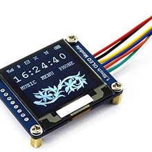 High Display WAVESHARE 128x128 General 1.5inch OLED Display Module 16 Gray Scale with SPI/I2C Interface.