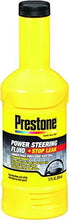 Prestone Pack of 1 AS262 Power Steering Fluid with Stop Leak-12 oz