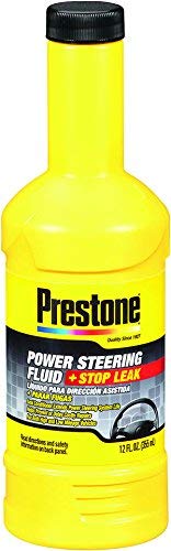 Prestone Pack of 1 AS262 Power Steering Fluid with Stop Leak-12 oz