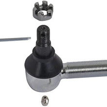 MACs Auto Parts 48-11071 Pickup Truck Tie Rod - Right Threaded - Chrome Plated