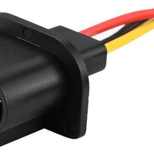 Duokon ABS Material LED Headlight Decoder,2pcs H13 Car LED Headlight Decoder Anti-Flicker Flash Error Canceler