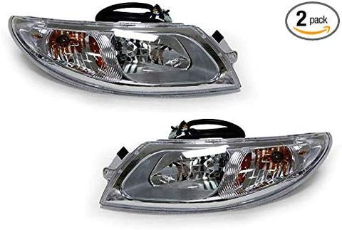 Headlight Headlamp Pair Set International Truck 4100 4200 4300 4400 8500 8600