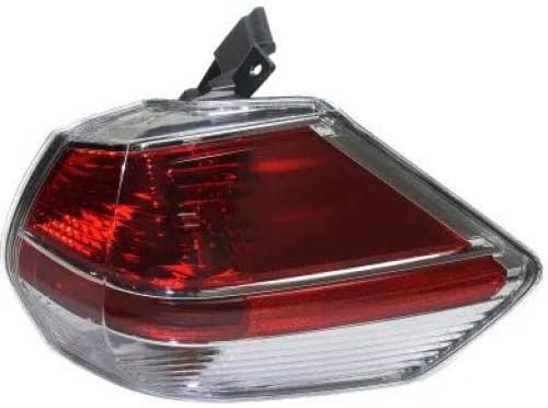 Go-Parts - for 2014 - 2016 Nissan Rogue Tail Light Rear Lamp Assembly Replacement - Right (Passenger) 26550-4BA0A NI2805102 Replacement 2015