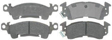 ACDelco 14D52M Advantage Semi-Metallic Front Disc Brake Pad Set with Wear Sensor