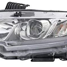 DEPO NSF 2016-2018 Civic Headlight Driver Side Left Hand LH - 33150TBAA01 HO2502173