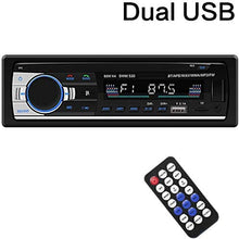 Multimedia Car Stereo – Single Din LCD, BT Audio and Calling, Built-in Microphone,FM Radio Receiver, MP3 Player, WMA, USB, Auxiliary Input, Wireless Remote Control