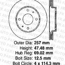 (Front+Rear Kit)(High-End) 4 OEM Replacement Disc Brake Rotors + 8 Ceramic Pads(Fits:- 4lug)