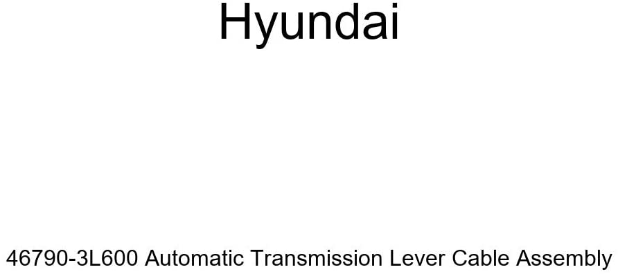 Genuine Hyundai 46790-3L600 Automatic Transmission Lever Cable Assembly