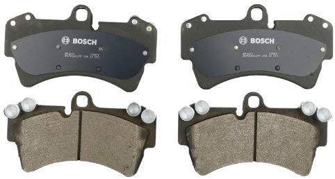 Bosch BP1014 QuietCast Premium Semi-Metallic Disc Brake Pad Set For: Audi Q7, R8; Porsche Cayenne; Volkswagen Touareg, Front
