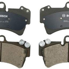 Bosch BP1014 QuietCast Premium Semi-Metallic Disc Brake Pad Set For: Audi Q7, R8; Porsche Cayenne; Volkswagen Touareg, Front