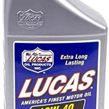Lucas Oil Products LUC10275 SAE 10W40 Motor Oil, 1 quart, 1 Pack