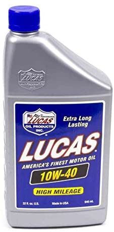 Lucas Oil Products LUC10275 SAE 10W40 Motor Oil, 1 quart, 1 Pack