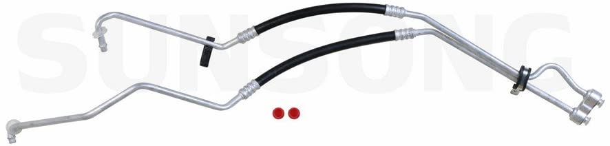 Sunsong 5801002 Engine Oil Cooler Hose Assembly (Chevrolet, GMC)