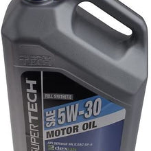 PACK OF 2 - Super Tech Full Synthetic 5W30 Motor Oil, 5 qt