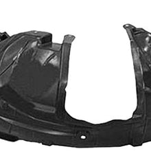 OE Replacement for Nissan/Datsun Rogue Front Driver Side Fender Inner Panel (Partslink Number NI1248117)