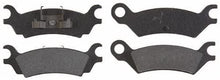 ACDelco 17D361 Professional Organic Rear Disc Brake Pad Set