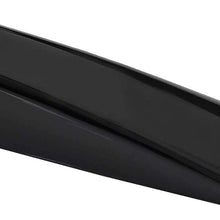 labwork ABS Black Car Top Side Roof Rails Rack Leg Cover End Cap Protection Cover Shell LUCK000646 Replacement for 2003-2009 4Runner N210